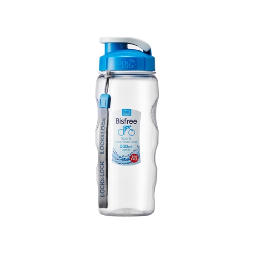 Official product image of the LocknLock ABF721B 500 ml blue-green bottle