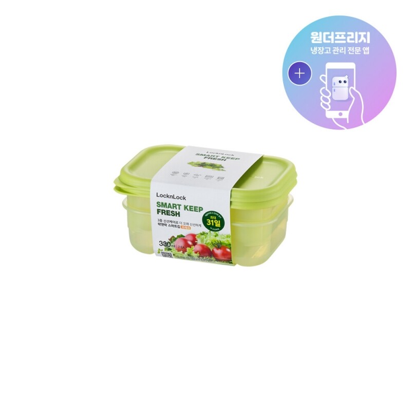 스마트킵 프레쉬 330ml 2P