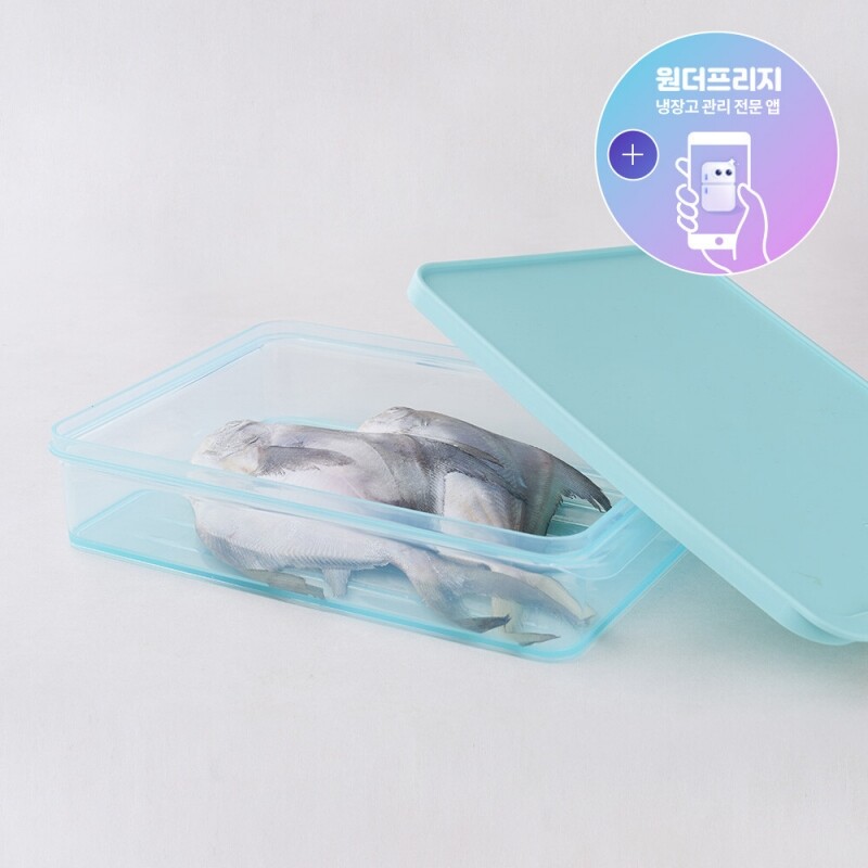 프리저핏 냉동실 정리용기 2.2L