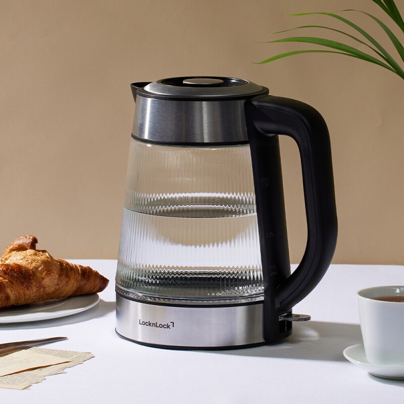 이지 클린 유리 무선 전기포트 1.8L