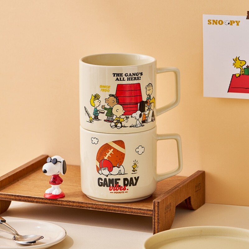 스누피 머그 2P 세트