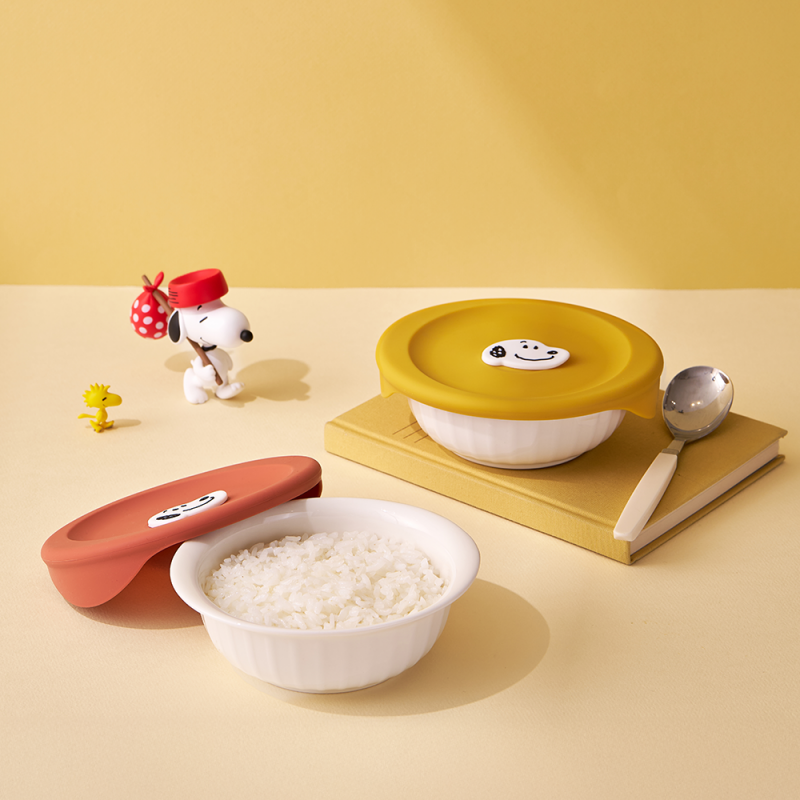 스누피 바로한끼 도자기 밥용기 2P 세트