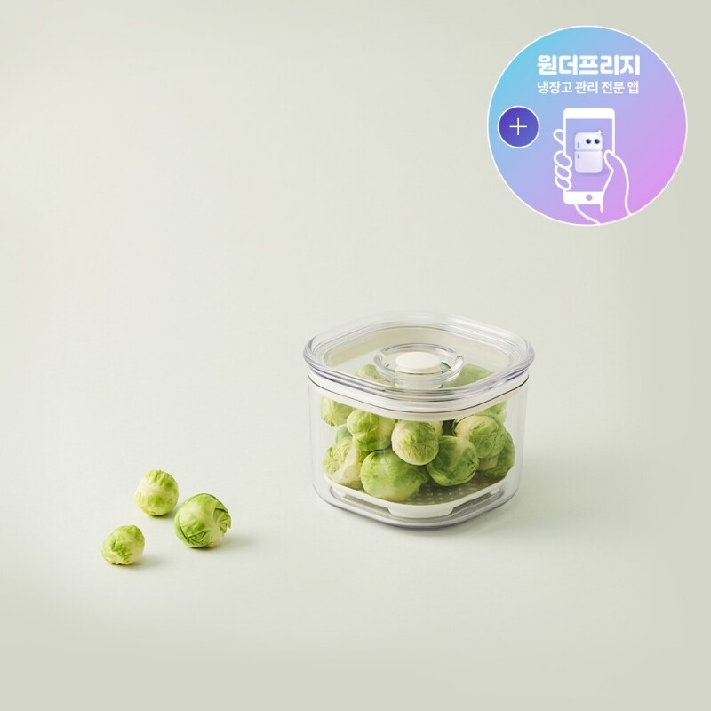 프레쉬 마에스트로 진공용기 550ML 정사각