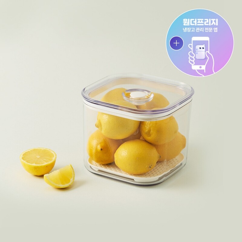 프레쉬 마에스트로 진공용기 1.95L 정사각