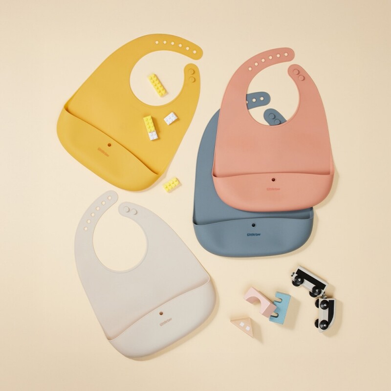 리틀럽 실리콘 턱받이